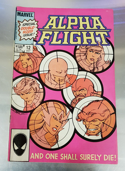 Alpha Flight #12 Marvel Comics (1983)