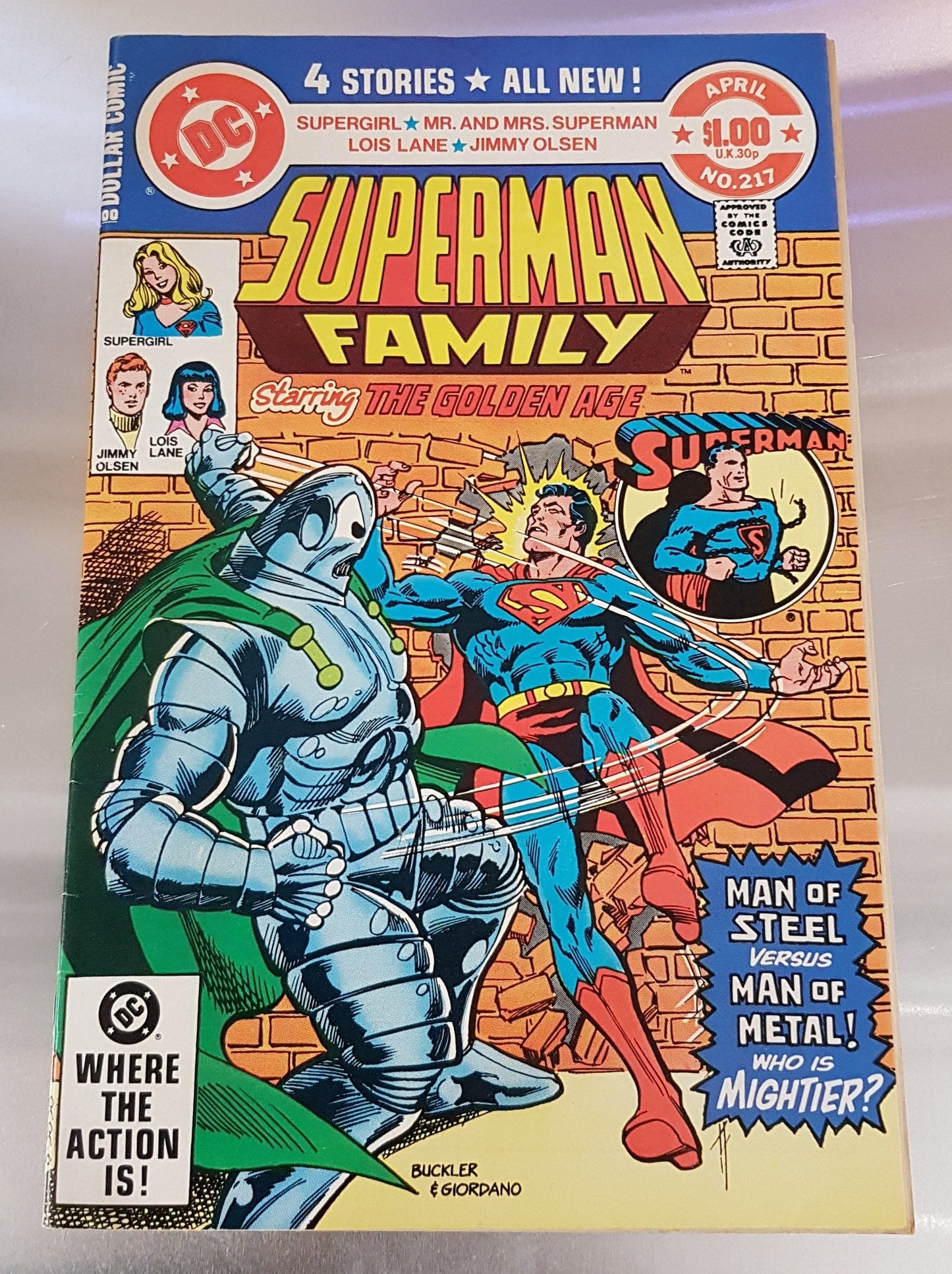 Superman Family #217 DC Comics (1974)