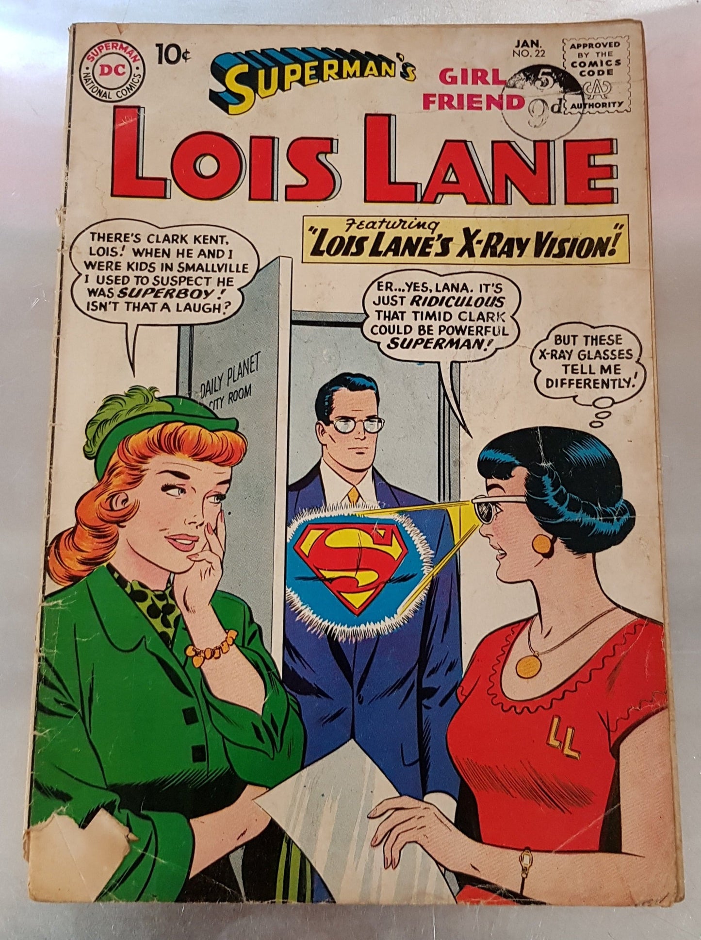 Superman's Girlfriend Lois Lane #22 DC Comics (1958)