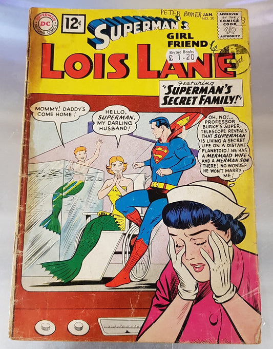 Superman's Girlfriend Lois Lane #30  DC Comics (1958)