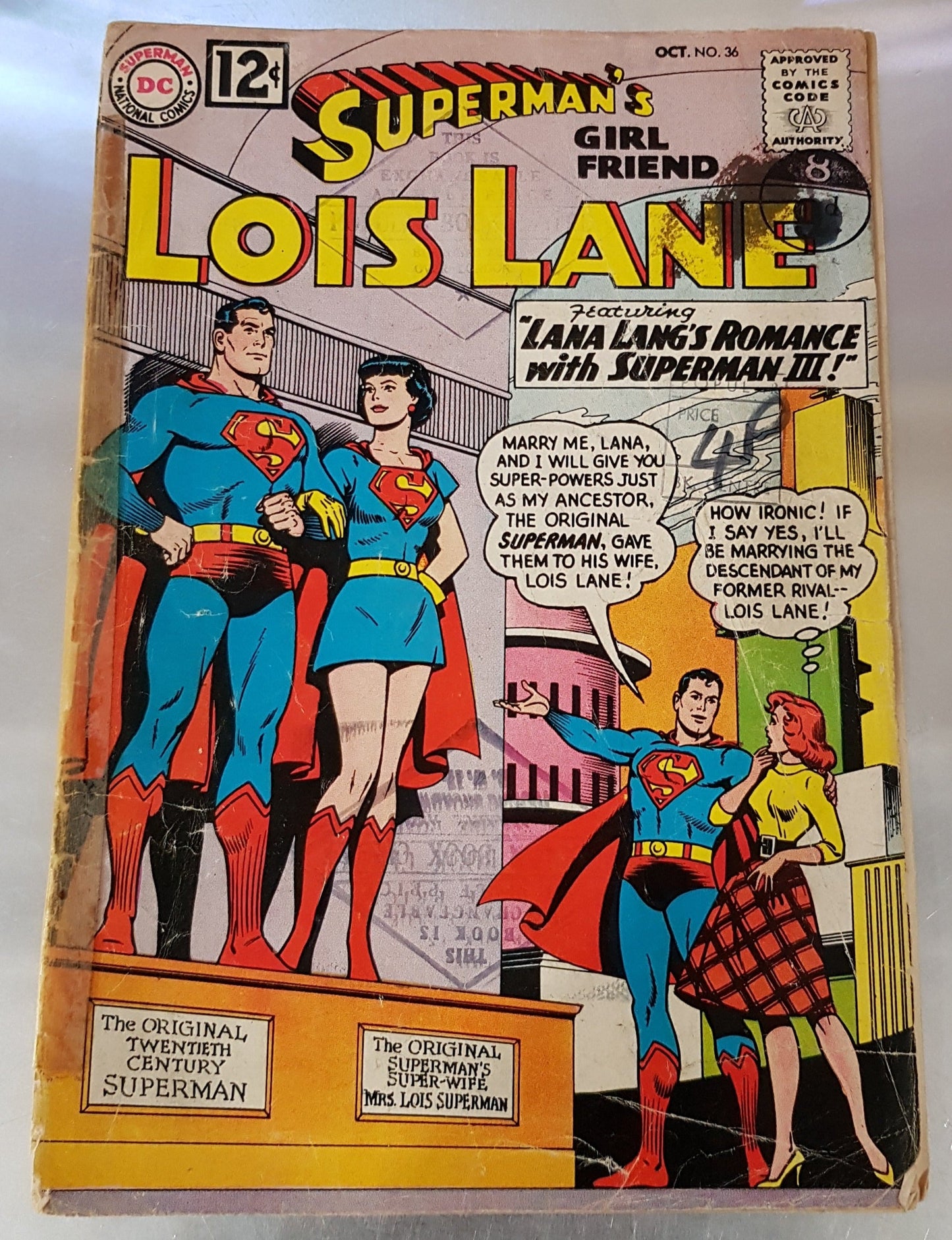 Superman's Girlfriend Lois Lane #36  DC Comics (1958)