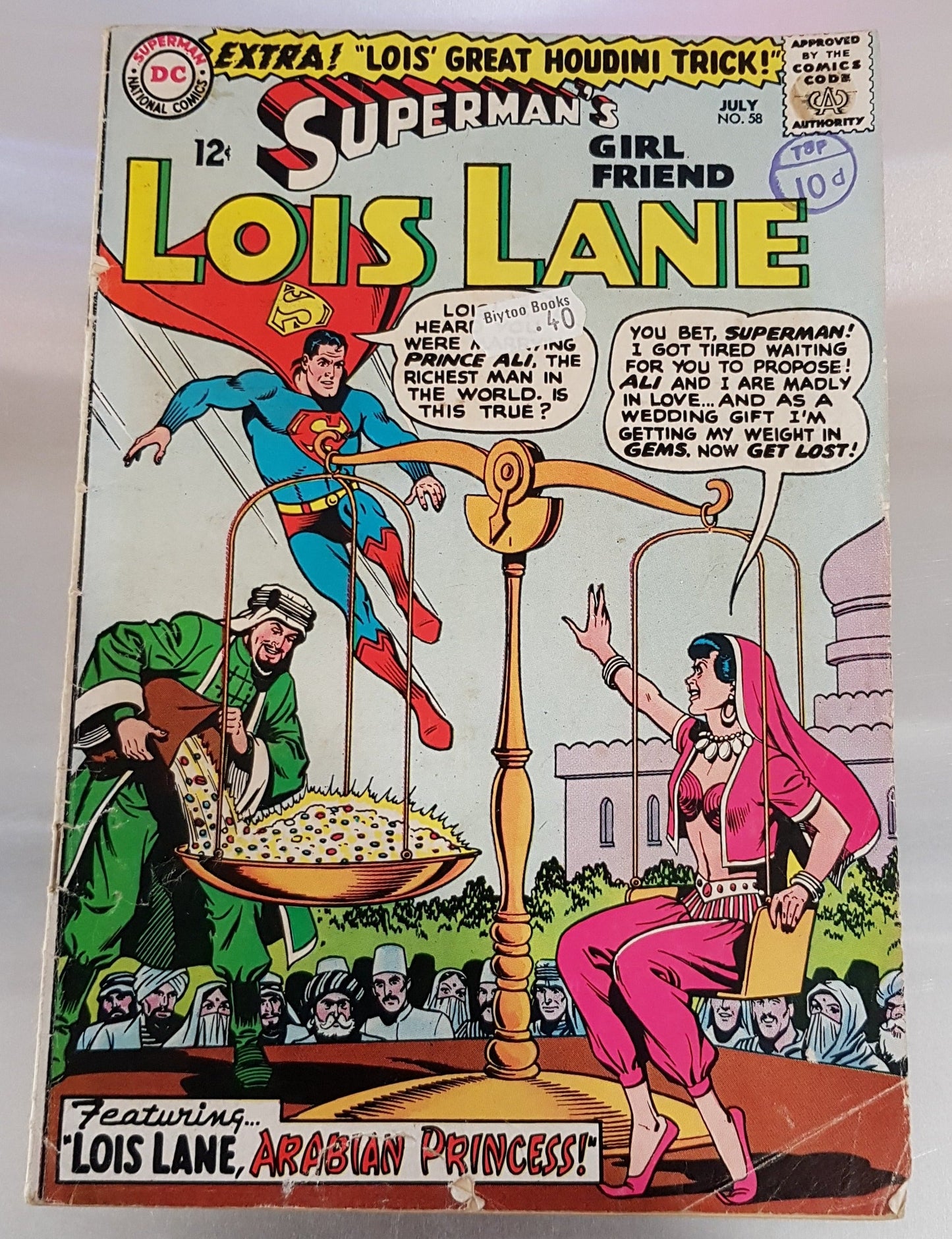 Superman's Girlfriend Lois Lane #58 DC Comics (1958)