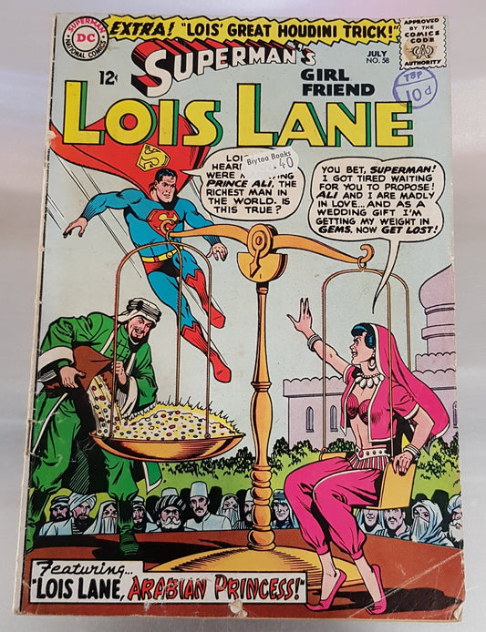 Superman's Girlfriend Lois Lane #58 DC Comics (1958)