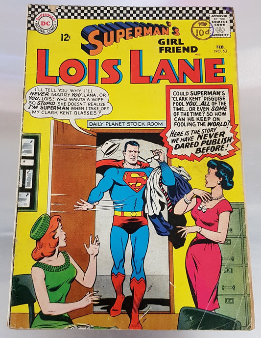 Superman's Girlfriend Lois Lane #63 DC Comics (1958)