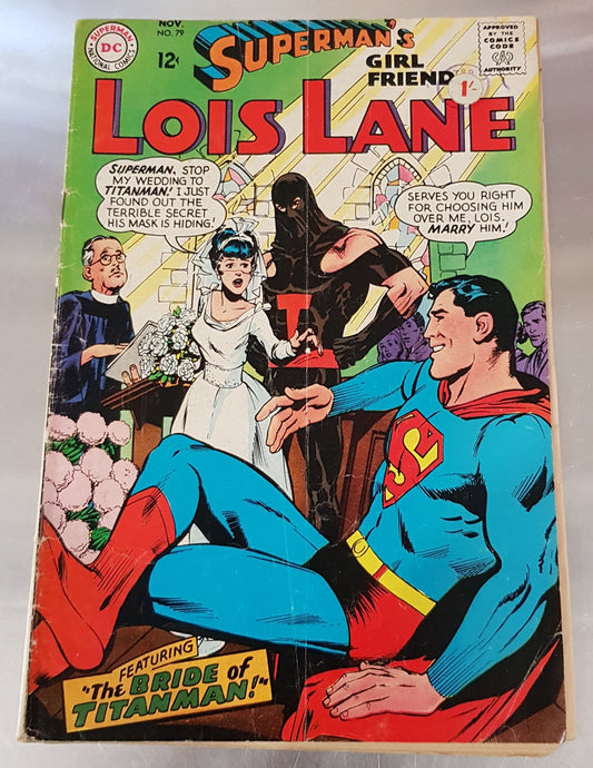 Superman's Girlfriend Lois Lane #79 DC Comics (1958)