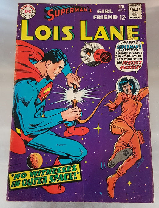 Superman's Girlfriend Lois Lane #81 DC Comics (1958)