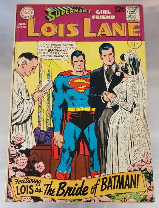 Superman's Girlfriend Lois Lane #89 DC Comics (1958)