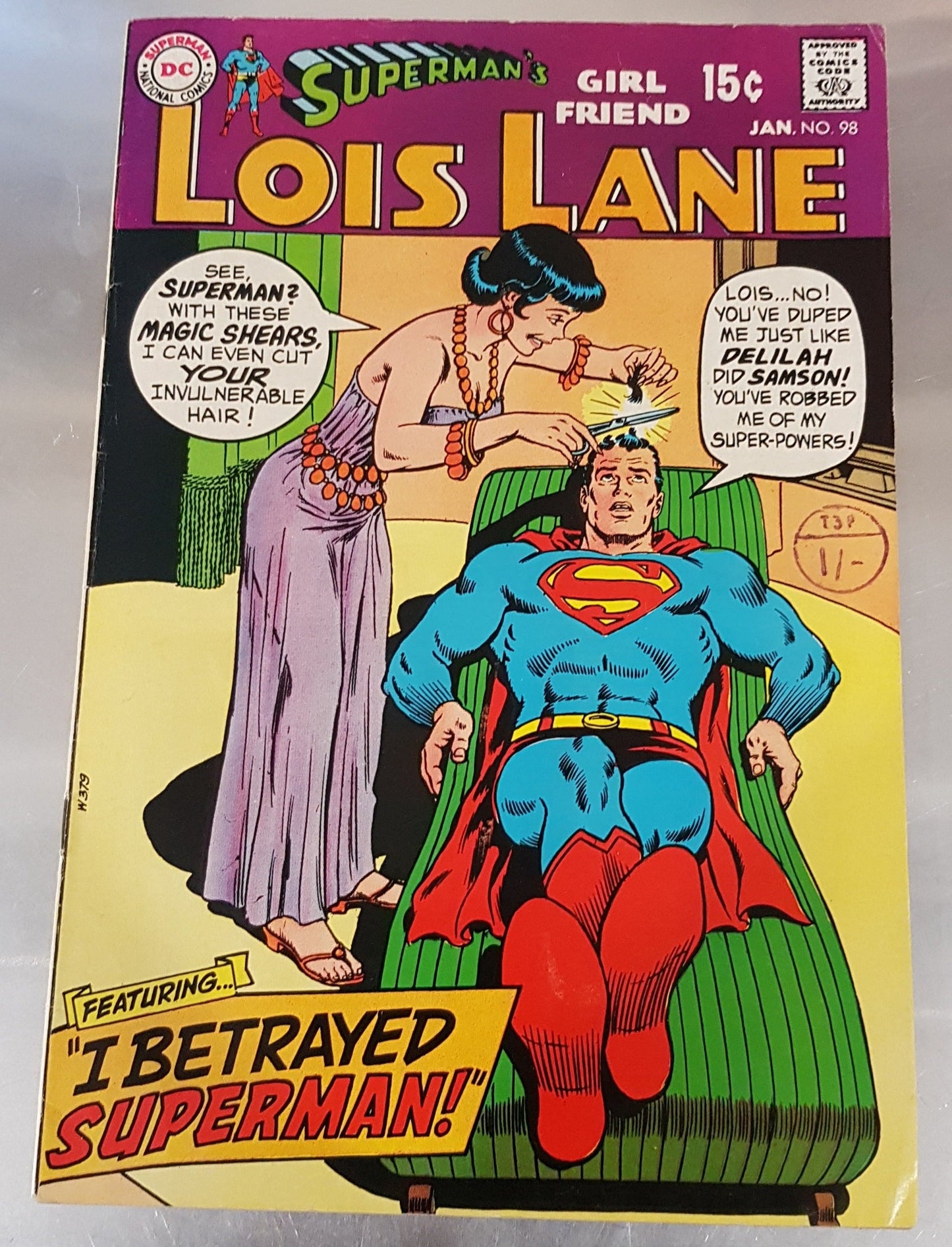 Superman's Girlfriend Lois Lane #98 DC Comics (1958)