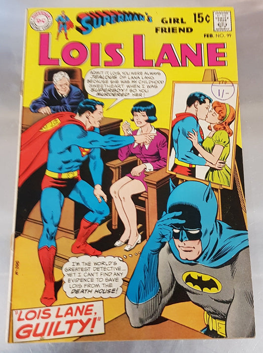 Superman's Girlfriend Lois Lane #99 DC Comics (1958)