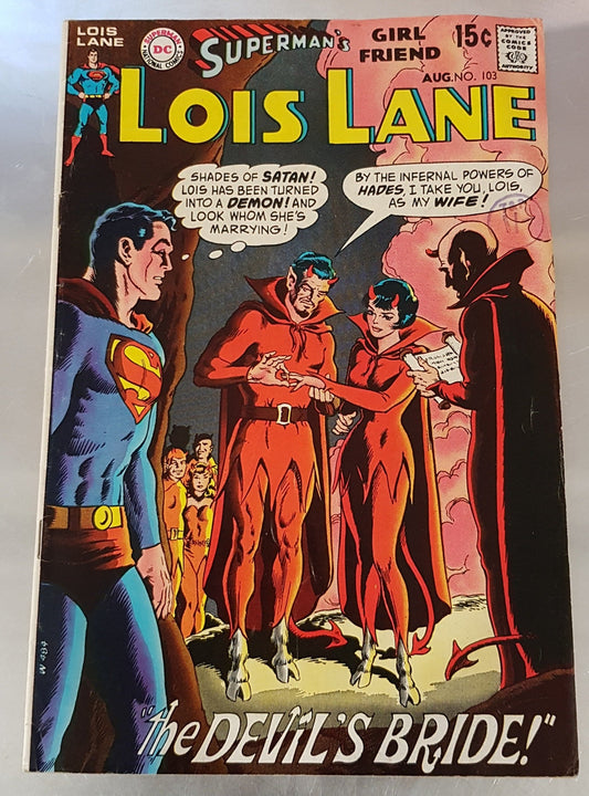 Superman's Girlfriend Lois Lane #103 DC Comics (1958)