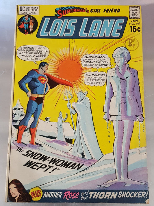 Superman's Girlfriend Lois Lane #107 DC Comics (1958)