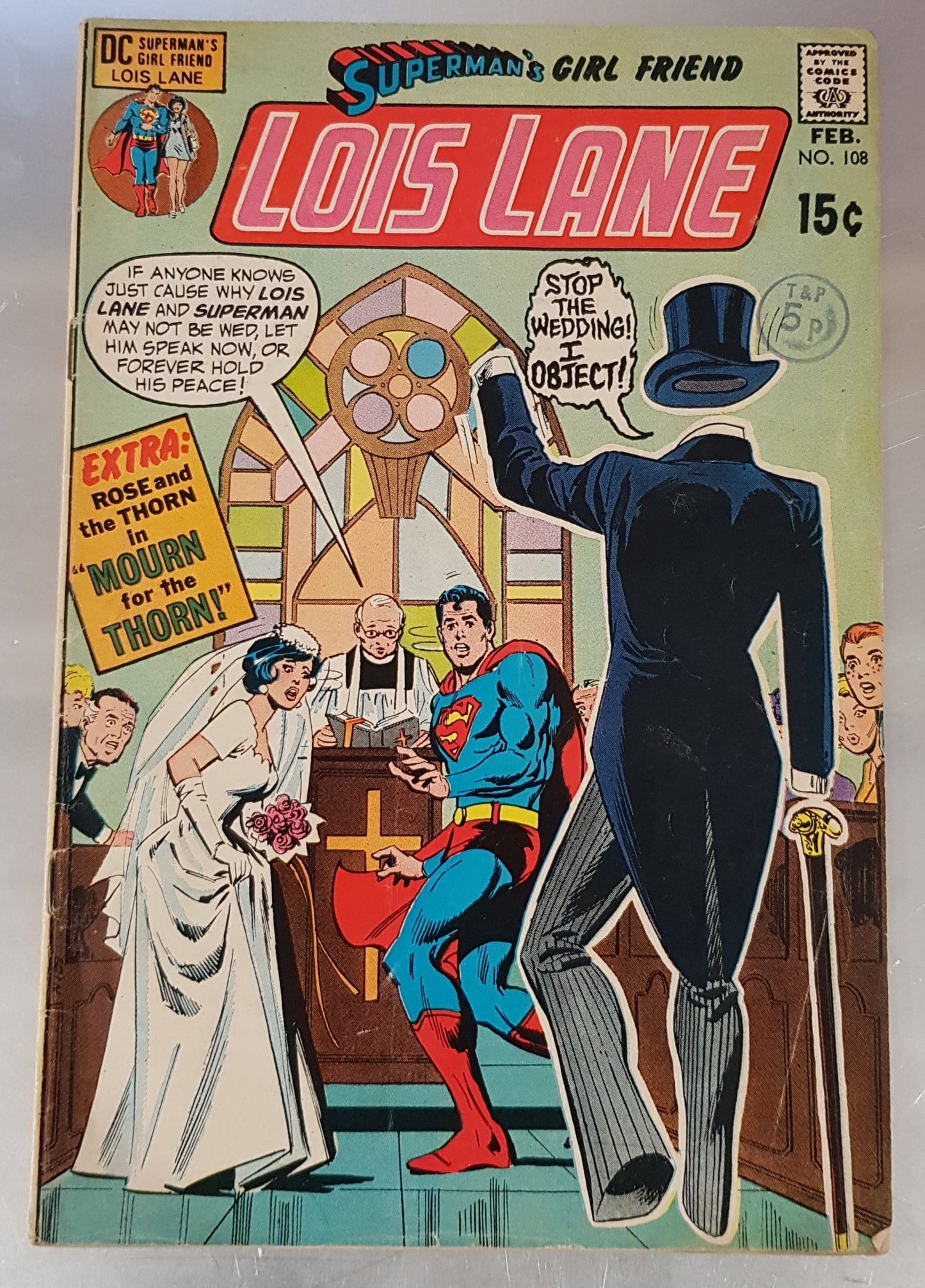 Superman's Girlfriend Lois Lane #108 DC Comics (1958)