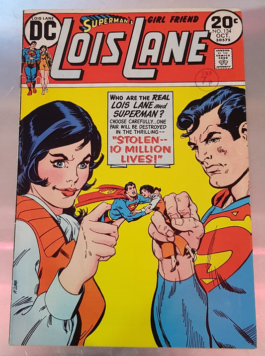 Superman's Girlfriend Lois Lane #134 DC Comics (1958)