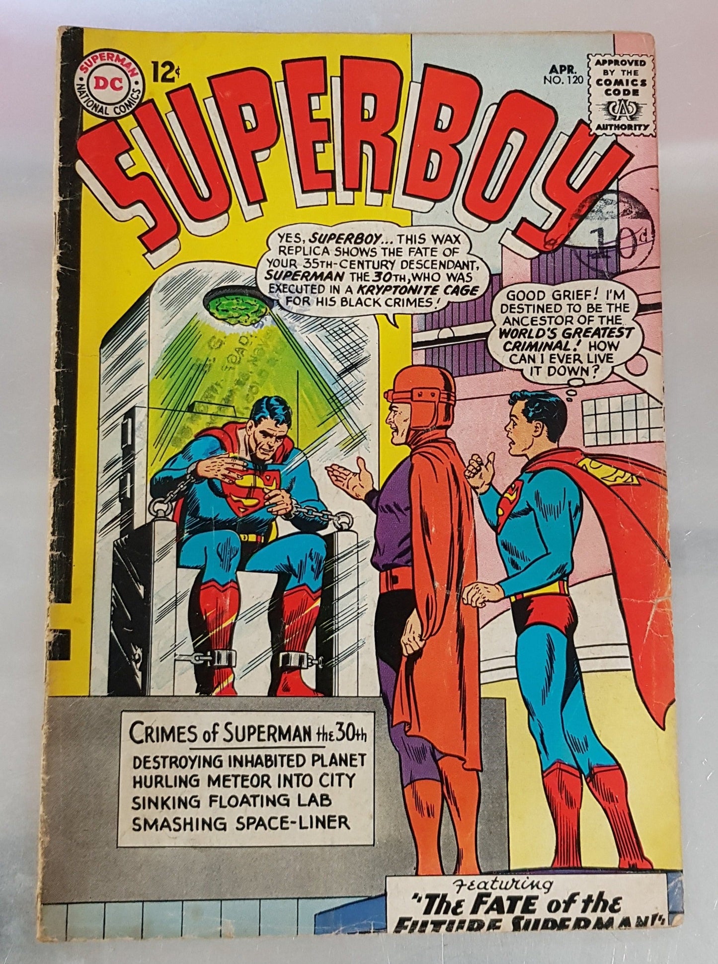 Superboy #120 DC Comics (1949)