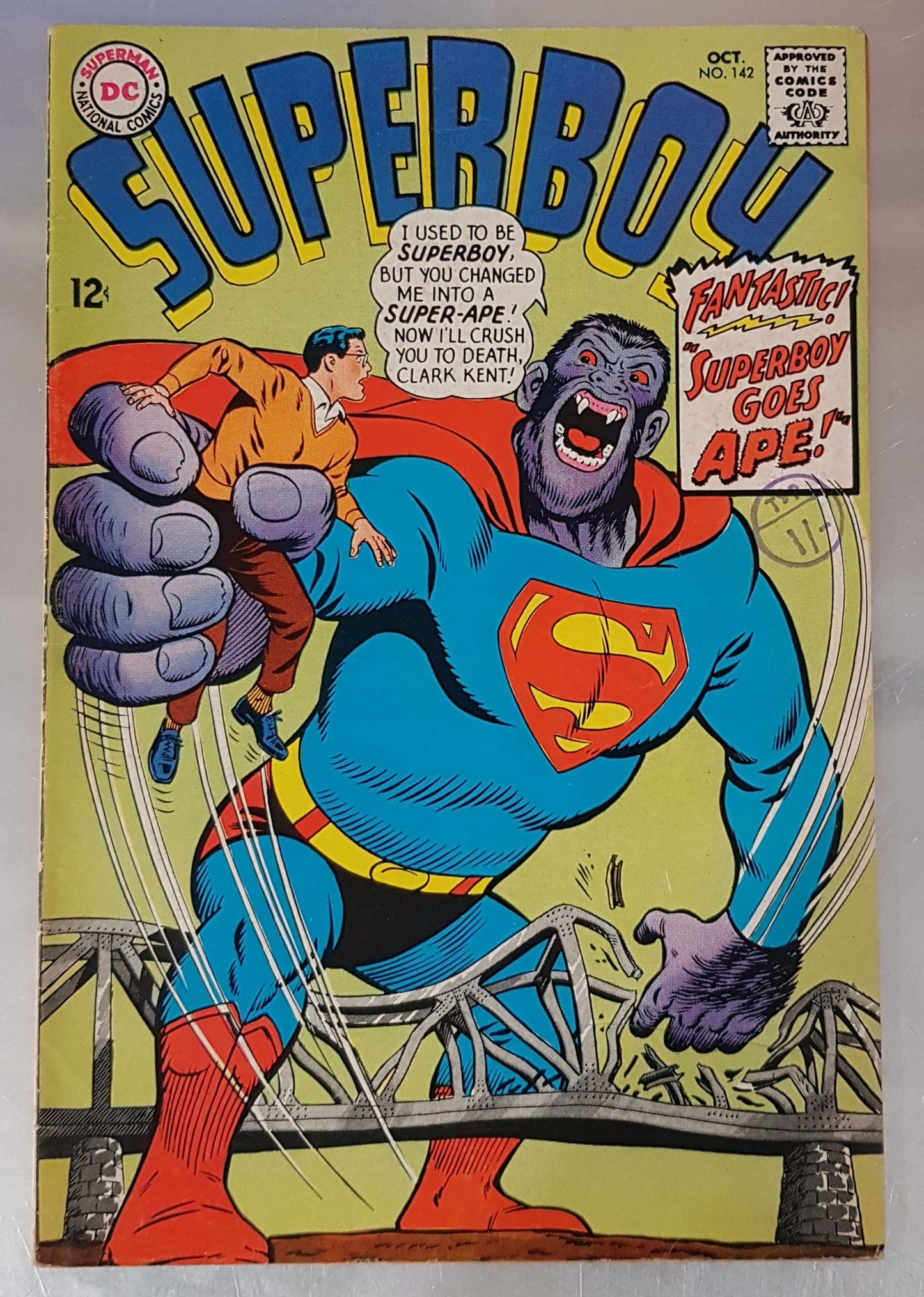 Superboy #142 DC Comics (1949)