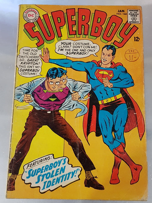 Superboy #144 DC Comics (1949)