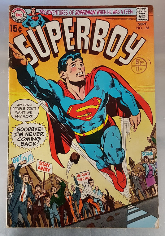 Superboy #168 DC Comics (1949)