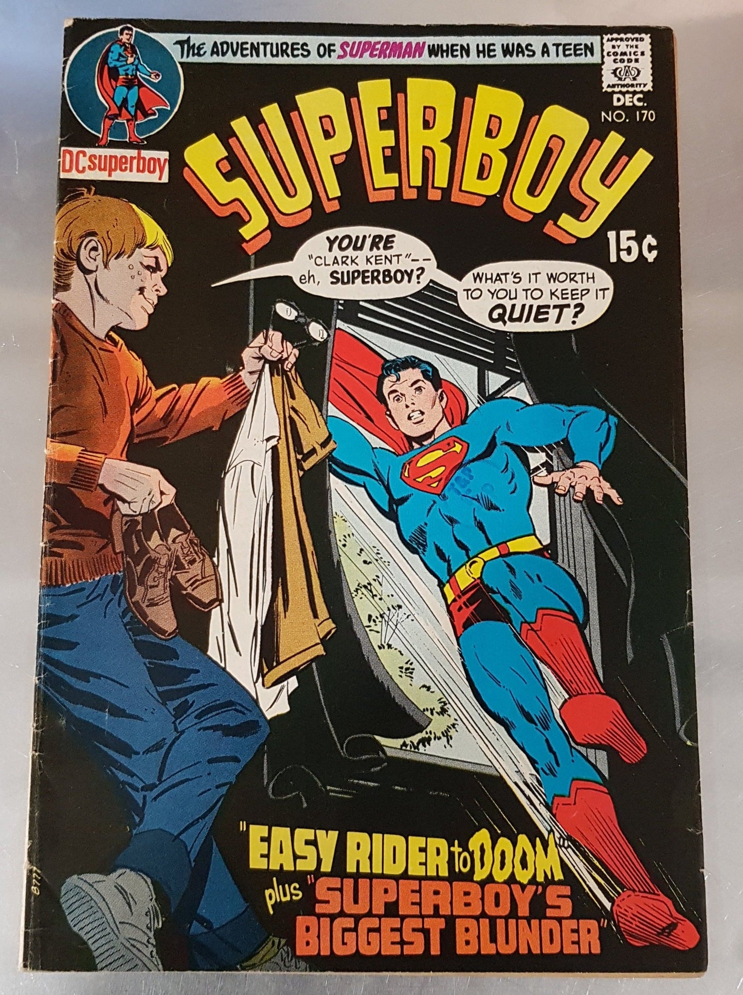 Superboy #170 DC Comics (1949)