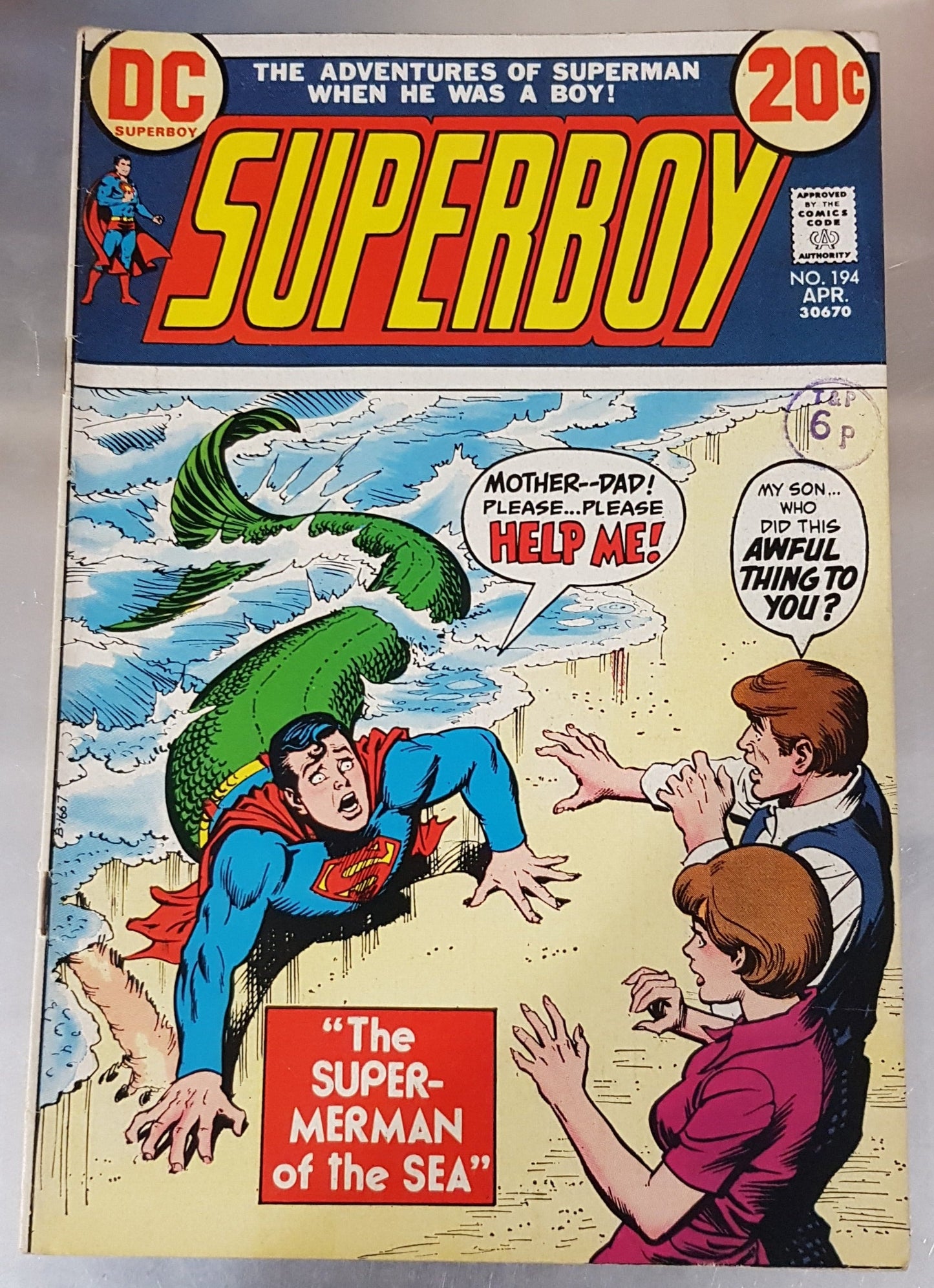 Superboy #194 DC Comics (1949)