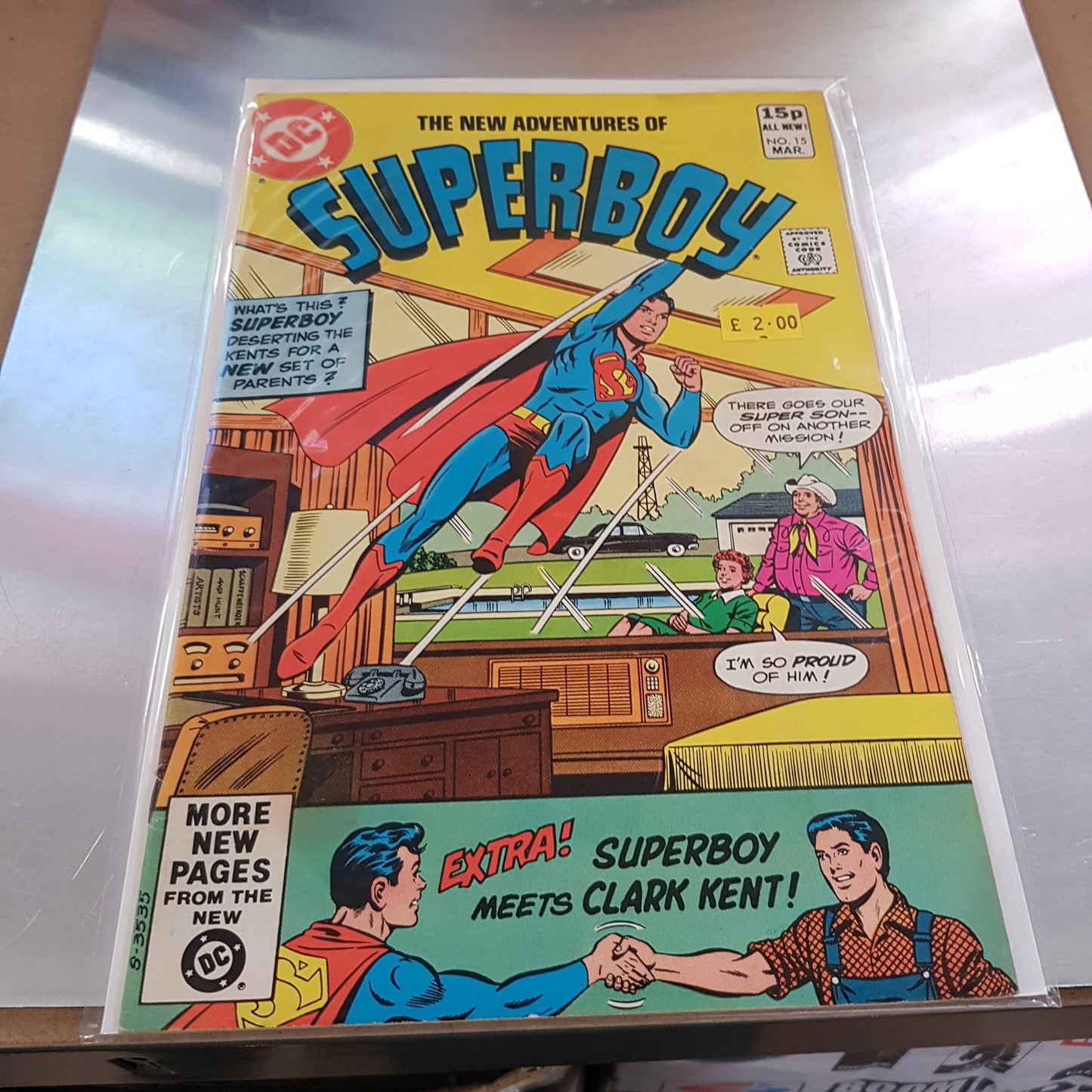 The New Adventures of Superboy #15 DC Comics (1980)