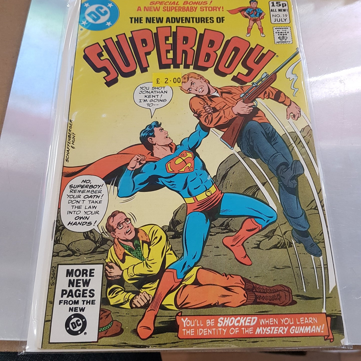 The New Adventures of Superboy #19 DC Comics (1980)