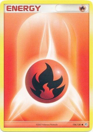 Diamond & Pearl 124/130 Fire Energy