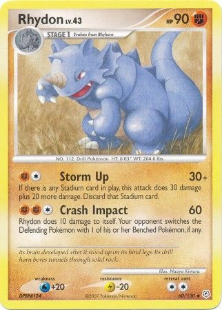 Diamond & Pearl 060/130 Rhydon