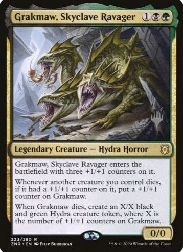 Zendikar Rising 223/280 Grakmaw, Skyclave Ravager (Promo)