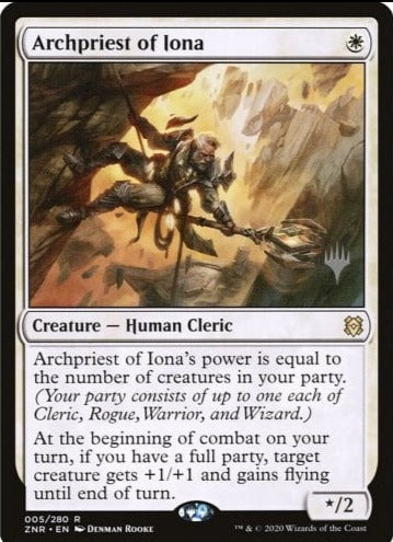 Zendikar Rising 005/280 Archpriest of Iona (Promo)