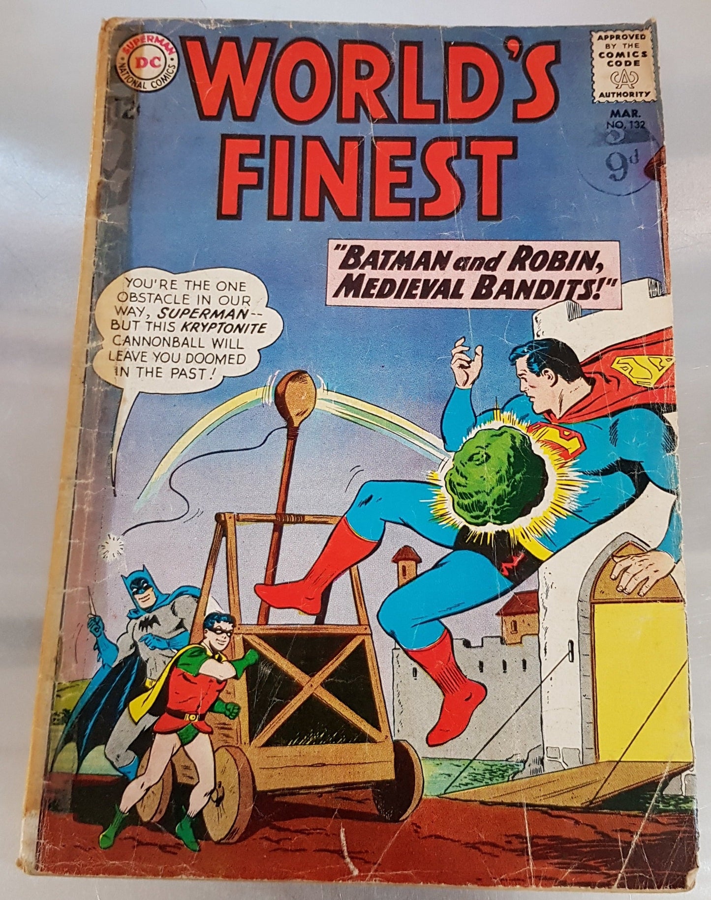 World's Finest Comics #132 DC Comics (1941)