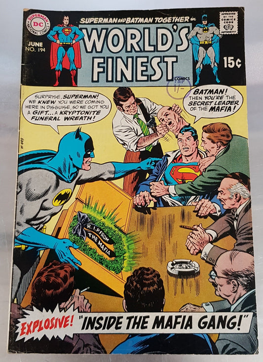 World's Finest Comics #194 DC Comics (1941)