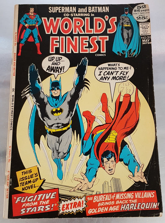 World's Finest Comics #211 DC Comics (1941)