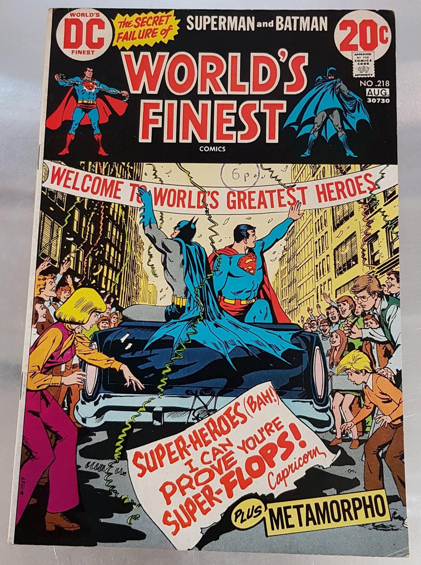 World's Finest Comics #218 DC Comics (1941)