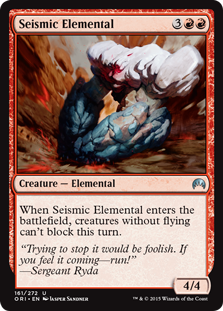 Magic Origins 161/272 Seismic Elemental