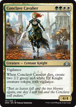 Guilds of Ravnica 161/259 Conclave Cavalier