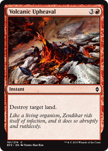 Battle for Zendikar 161/274 Volcanic Upheaval