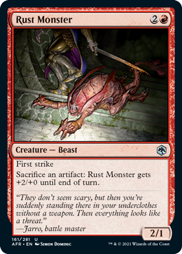 Adventures in the Forgotten Realms 161/281 Rust Monster