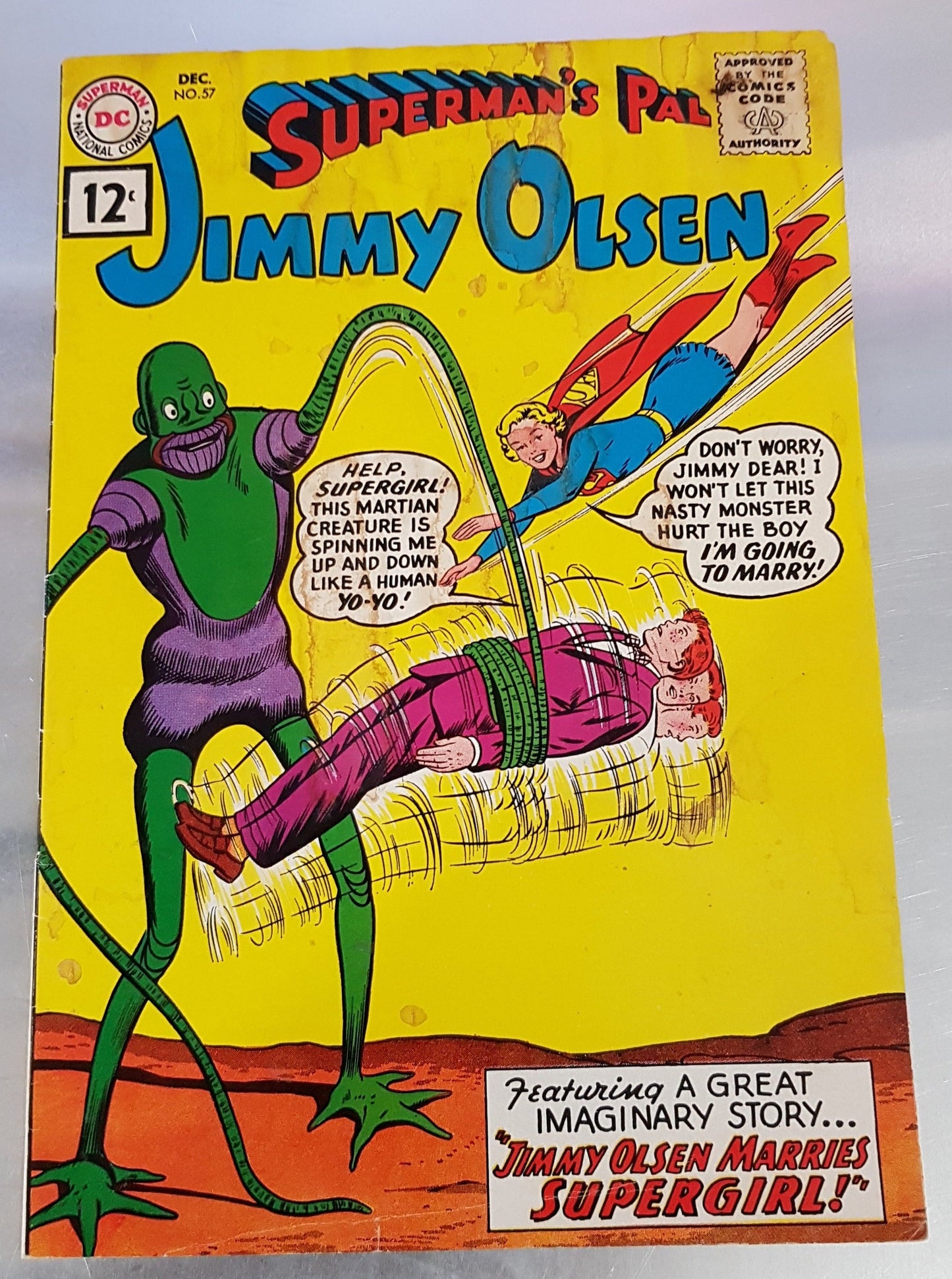 Superman's Pal Jimmy Olsen #57 DC Comics (1955)