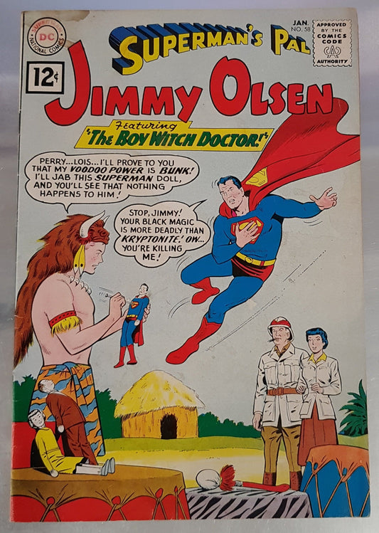 Superman's Pal Jimmy Olsen #58 DC Comics (1955)