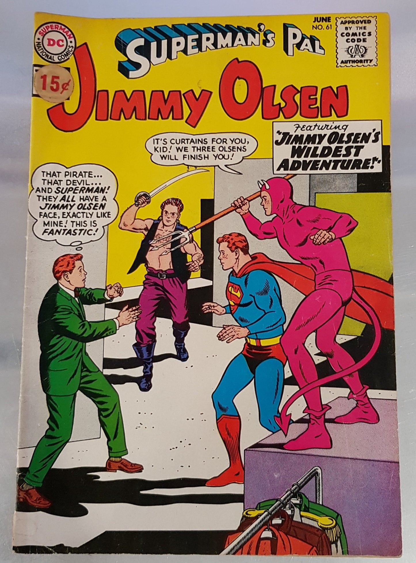 Superman's Pal Jimmy Olsen #61 DC Comics (1955)