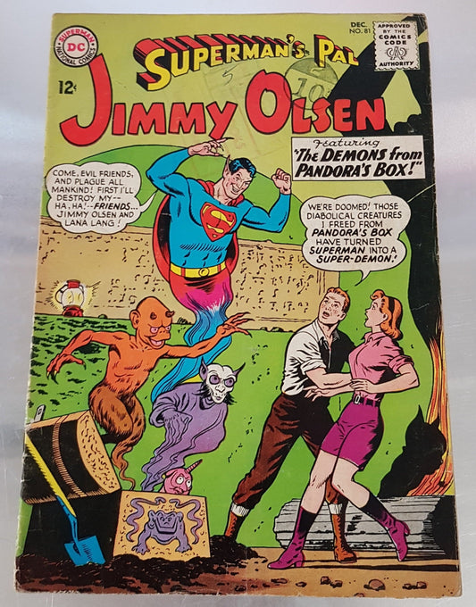 Superman's Pal Jimmy Olsen #81 DC Comics (1955)