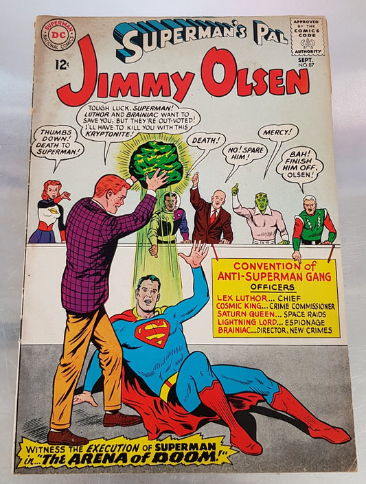 Superman's Pal Jimmy Olsen #87 DC Comics (1955)