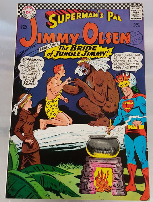 Superman's Pal Jimmy Olsen #98 DC Comics (1955)