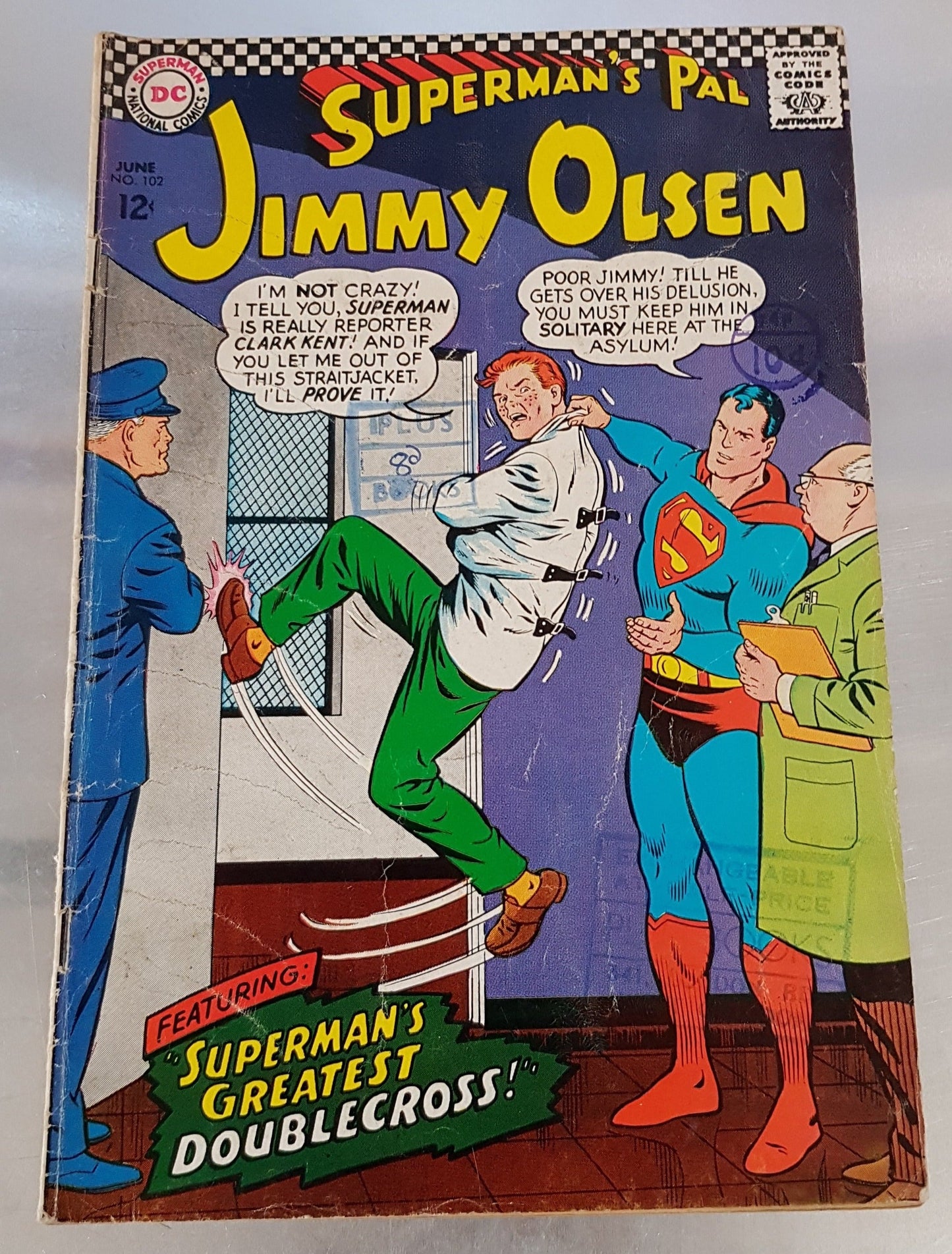 Superman's Pal Jimmy Olsen #102 DC Comics (1955)