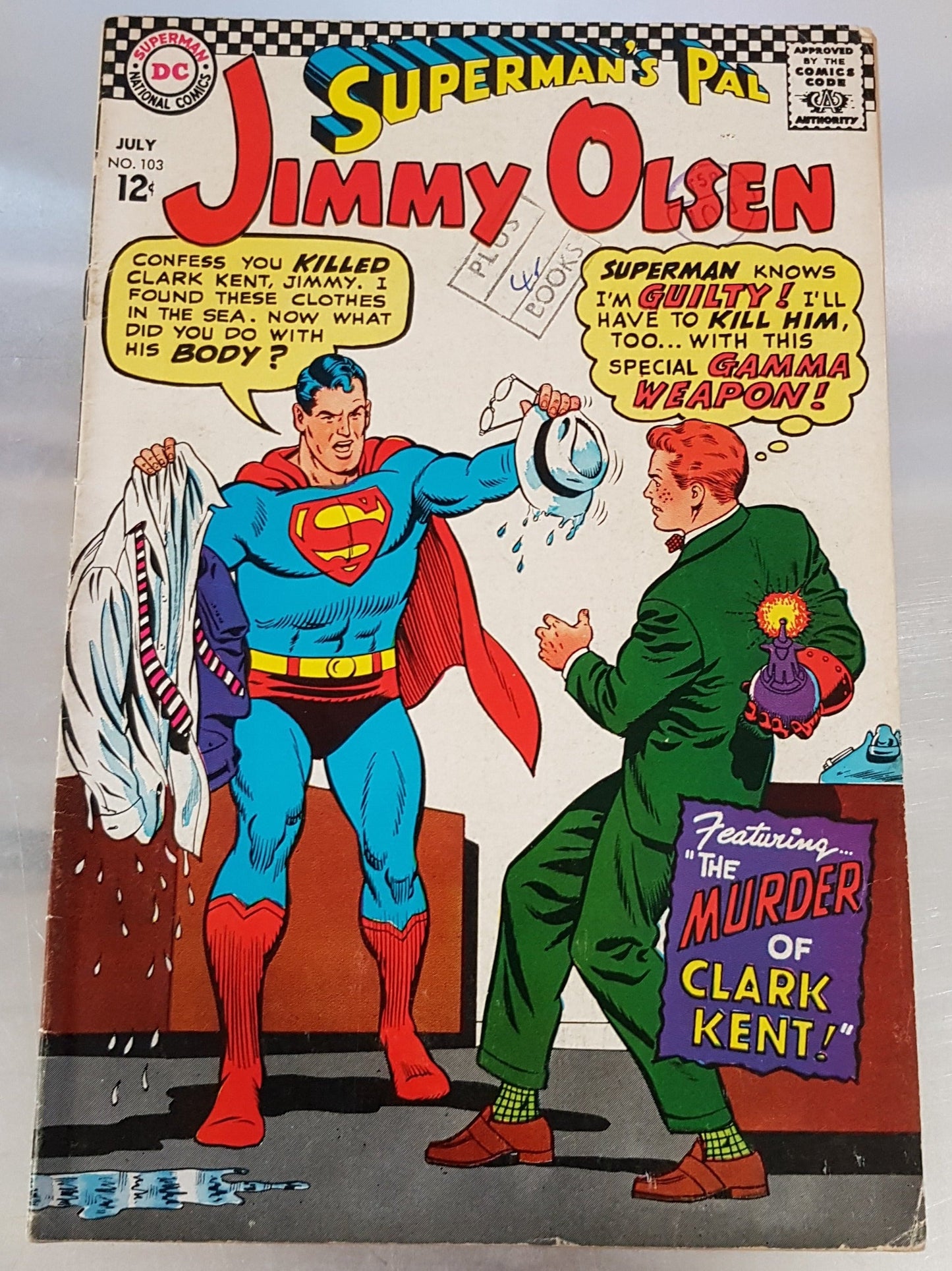 Superman's Pal Jimmy Olsen #103 DC Comics (1955)