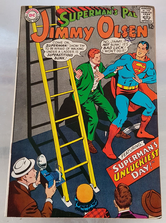 Superman's Pal Jimmy Olsen #106 DC Comics (1955)