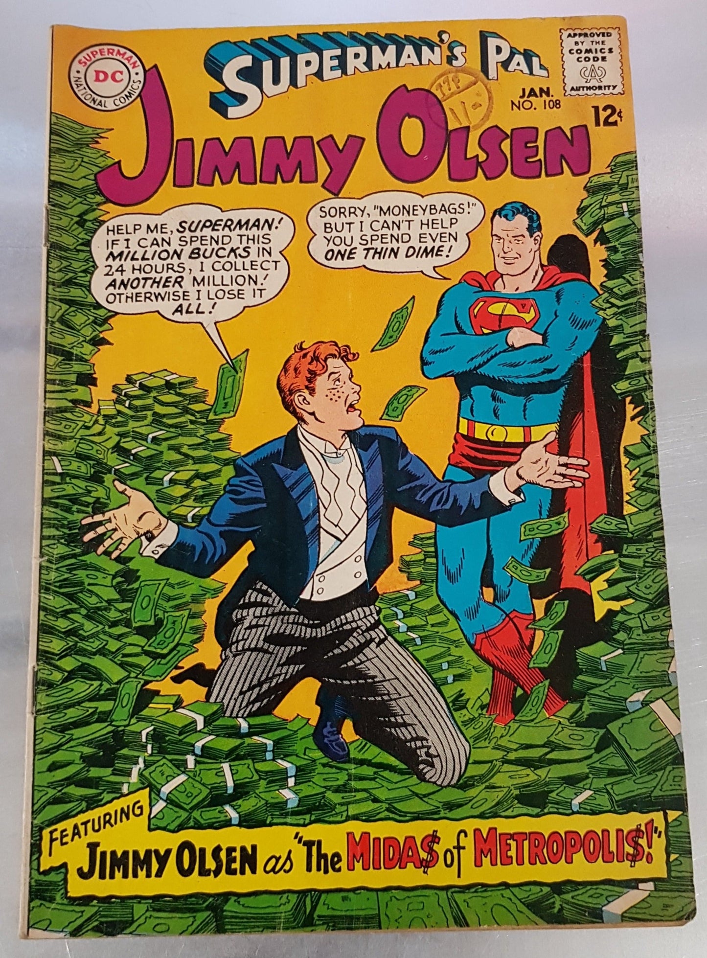 Superman's Pal Jimmy Olsen #108 DC Comics (1955)