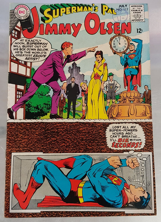 Superman's Pal Jimmy Olsen #112 DC Comics (1955)