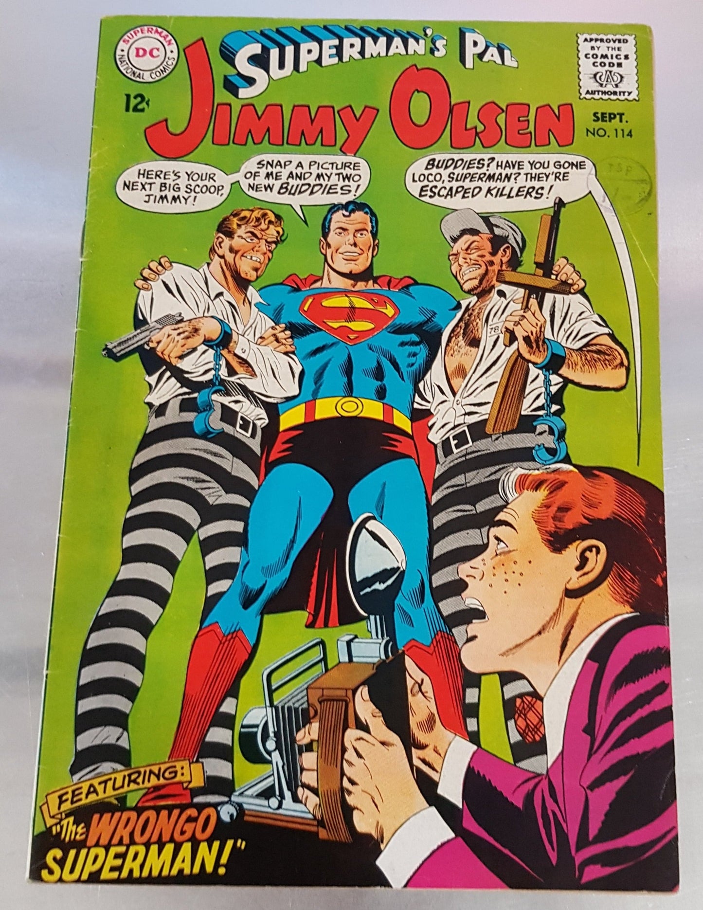 Superman's Pal Jimmy Olsen #114 DC Comics (1955)