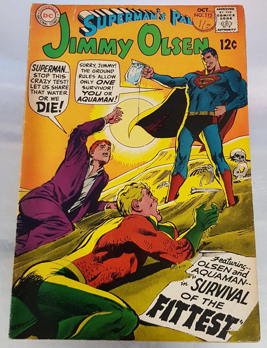 Superman's Pal Jimmy Olsen #115 DC Comics (1955)